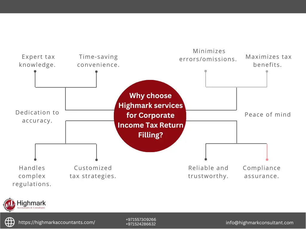 Why choose Highmark services for Corporate Income Tax Return Filling